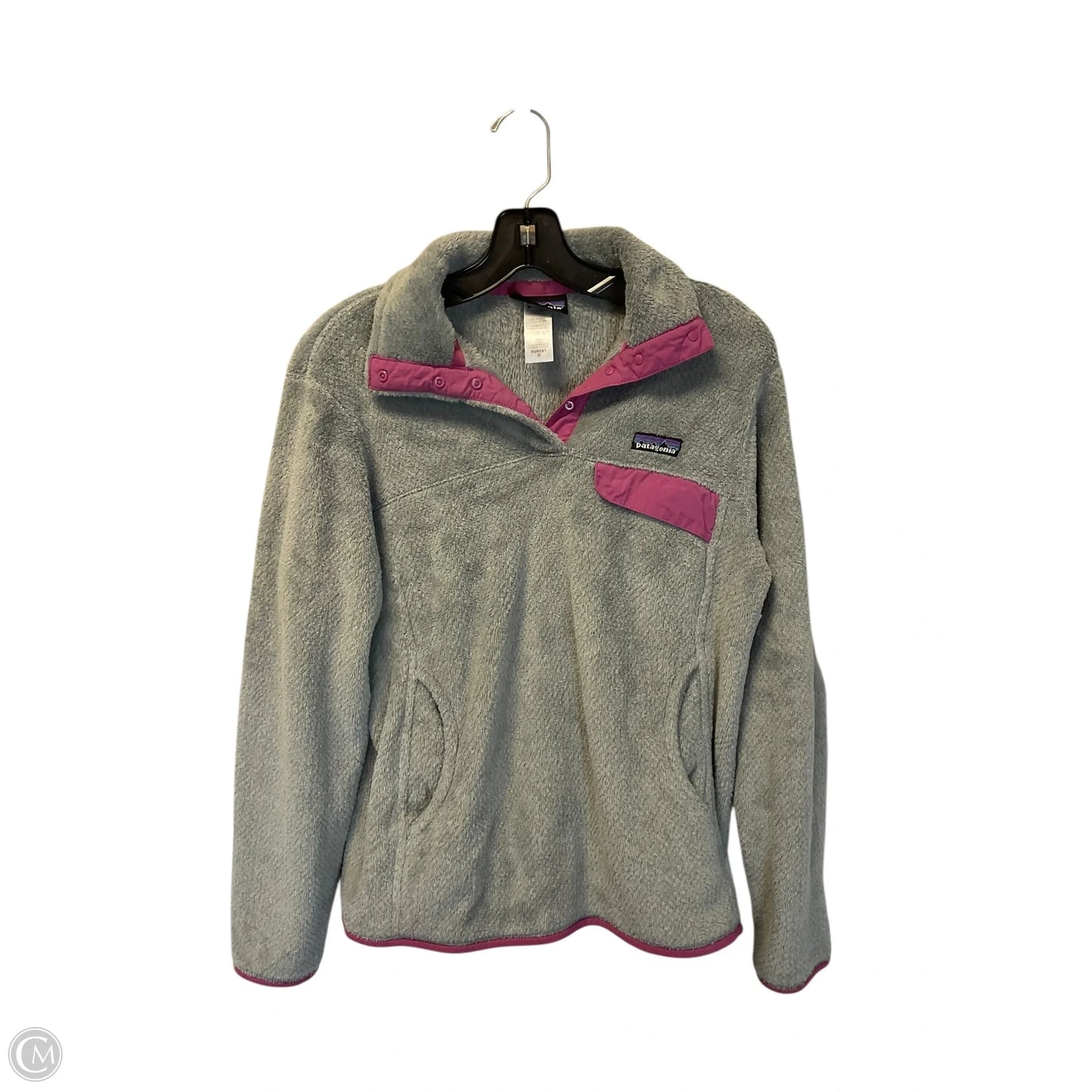 Jacket Faux Fur & Sherpa By Patagonia In Grey, Size: M