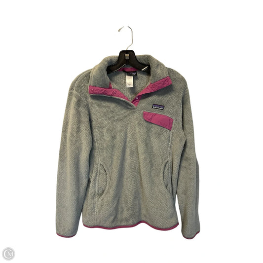 Jacket Faux Fur & Sherpa By Patagonia In Grey, Size: M