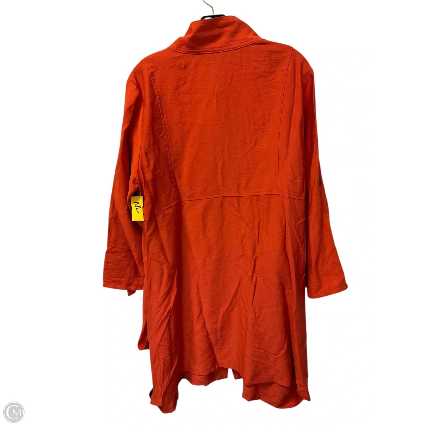 Dress Casual Short By Ic By Connie K In Orange, Size: L