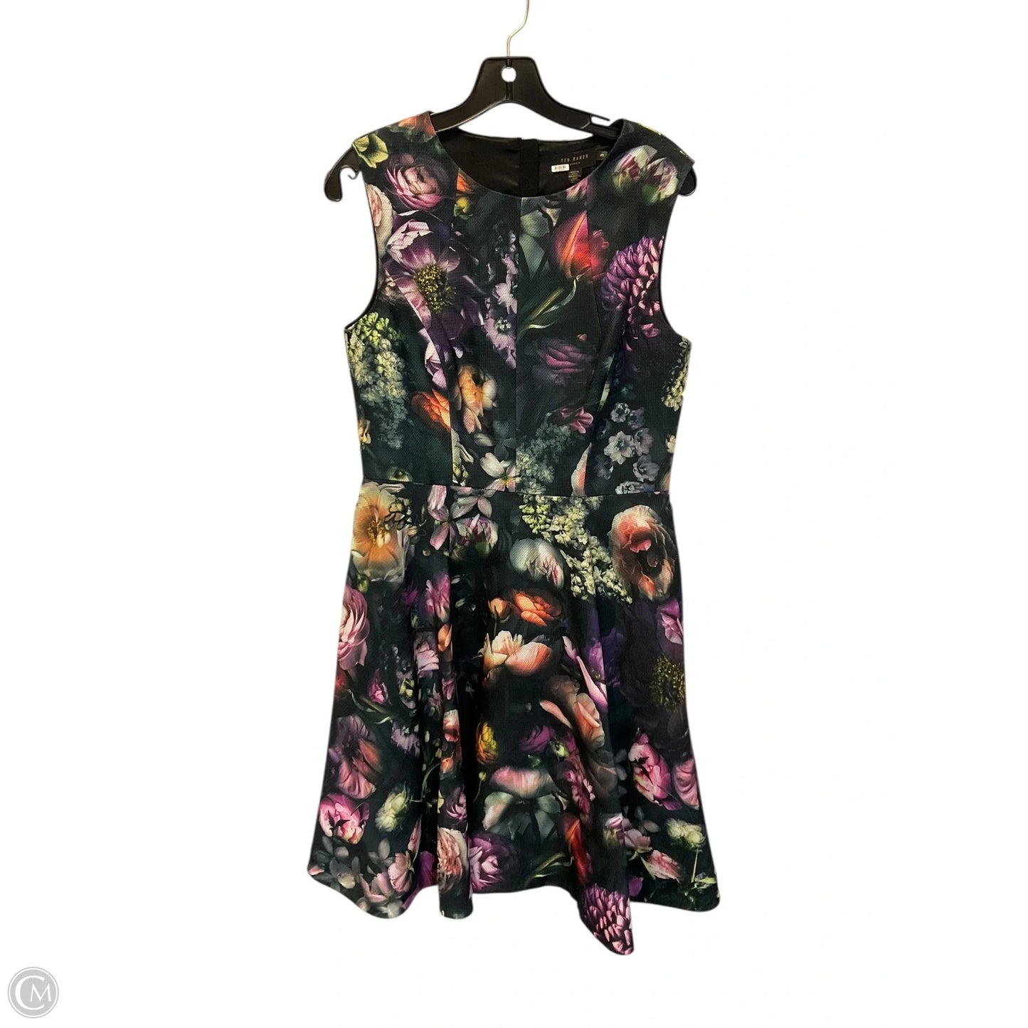 Dress Casual Midi By Ted Baker In Multi-colored, Size: M