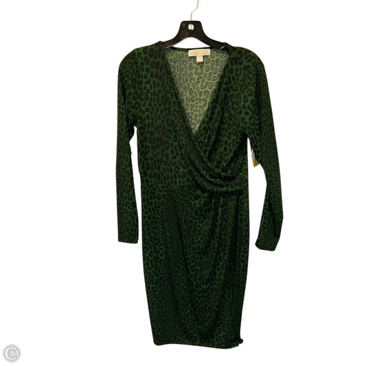 Dress Casual Maxi By Michael By Michael Kors In Green, Size: M