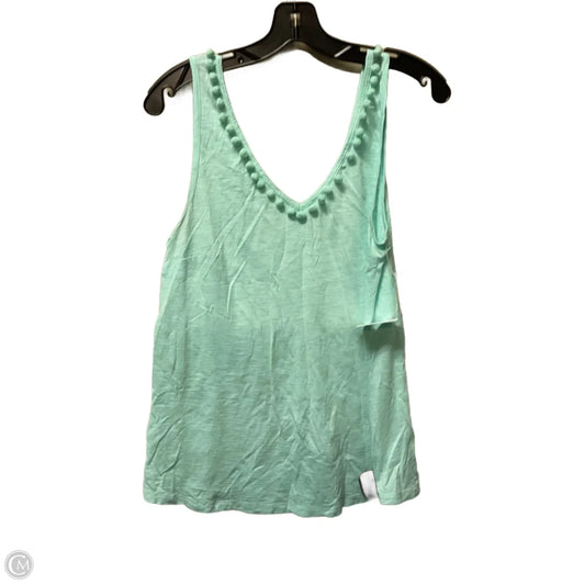 Top Sleeveless Designer By Lilly Pulitzer In Teal, Size: M