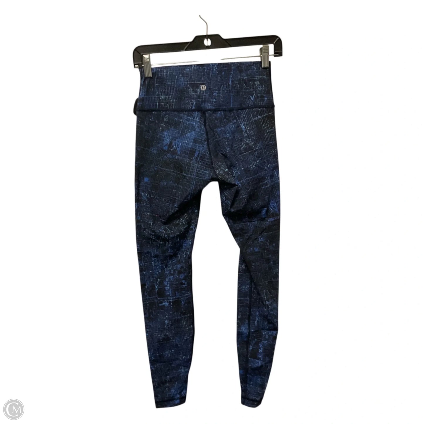 Athletic Leggings By Lululemon In Blue, Size: 6