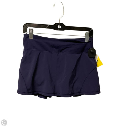 Athletic Skort By Lululemon In Purple, Size: 4
