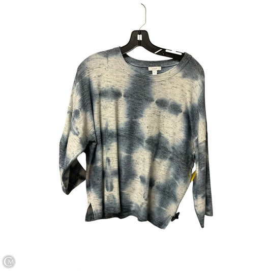 Top Long Sleeve By Pure Jill In Blue, Size: M