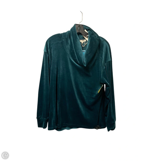 Top Long Sleeve Basic By Jane And Delancey In Green, Size: L