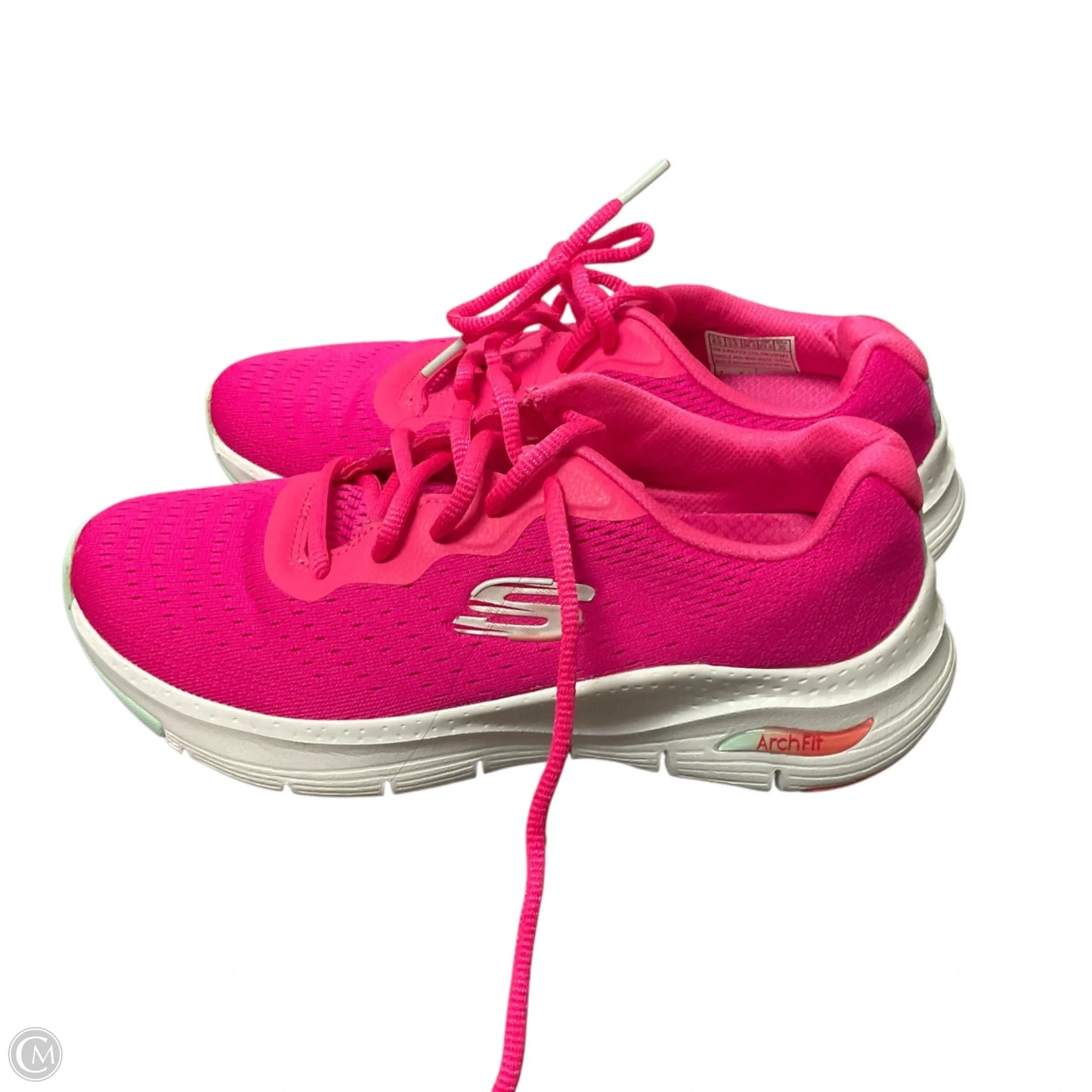 Shoes Athletic By Skechers In Pink, Size: 6.5