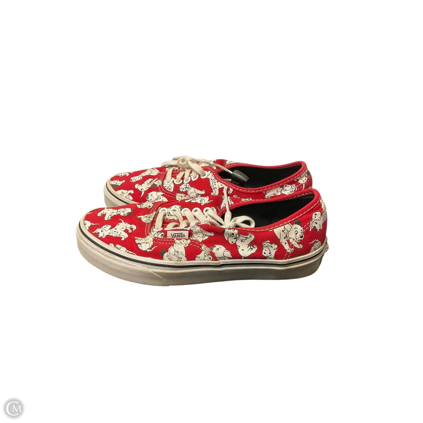 Shoes Sneakers By Vans In Red, Size: 8
