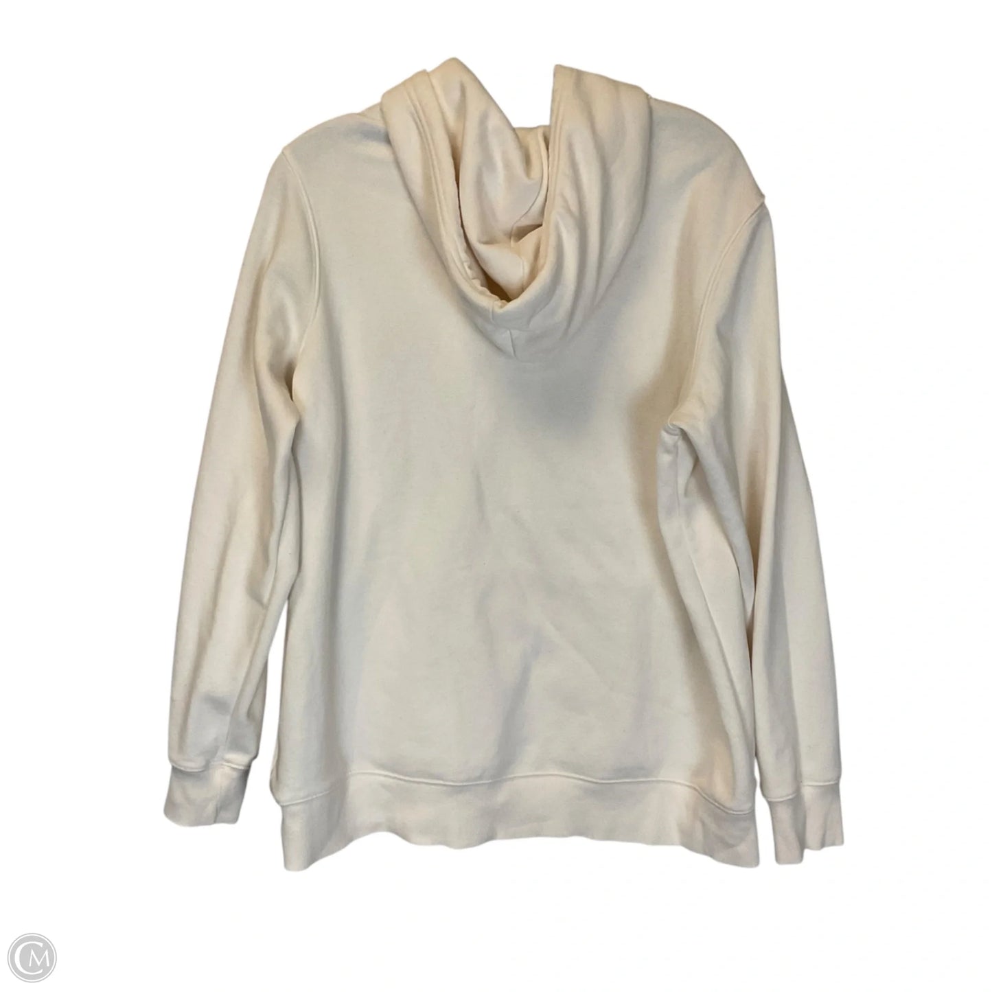 Sweatshirt Hoodie By The North Face In Cream, Size: L