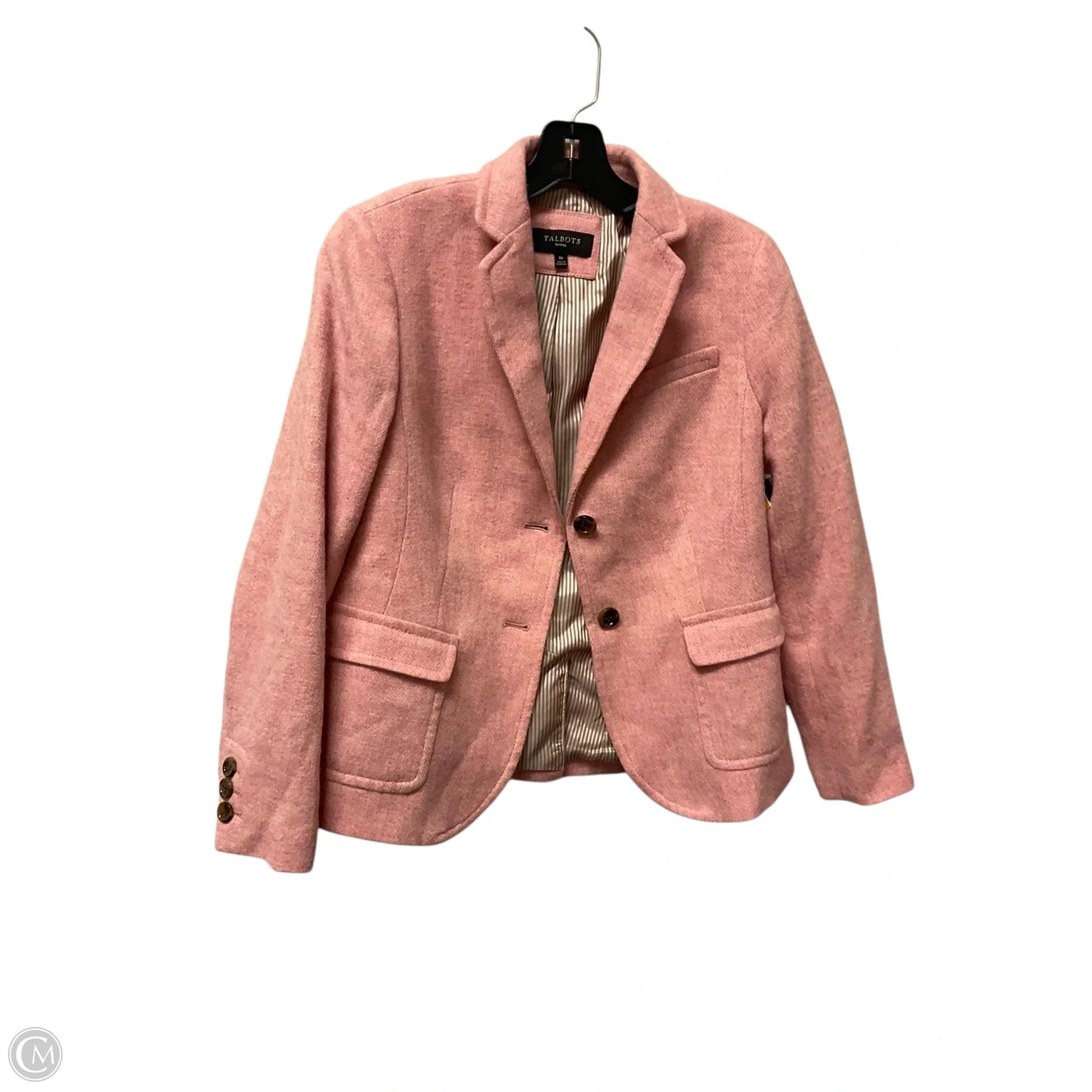 Blazer By Talbots In Pink, Size: 8