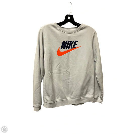 Sweatshirt Crewneck By Nike In Blue, Size: Xl