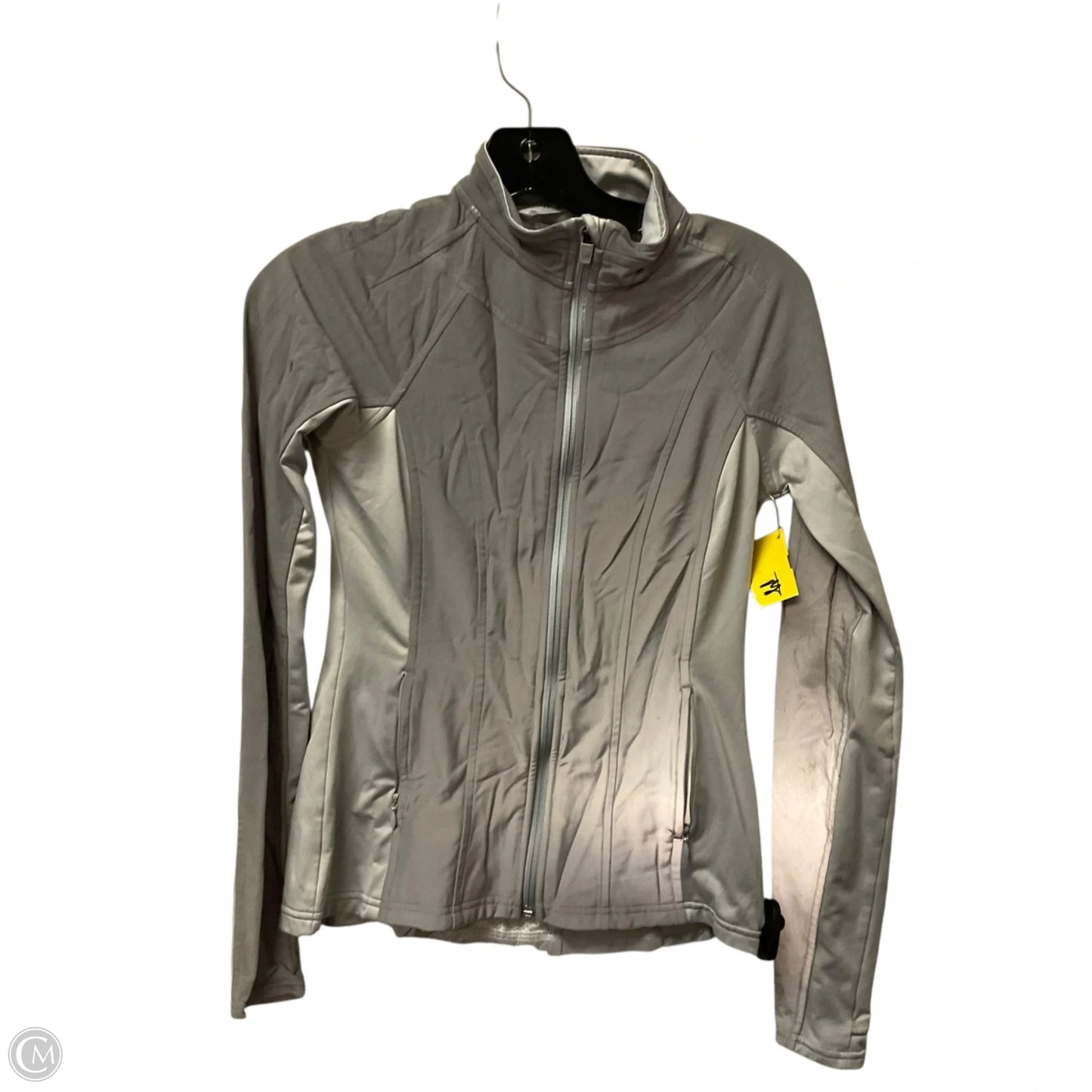 Athletic Jacket By Athleta In Grey, Size: Xxs