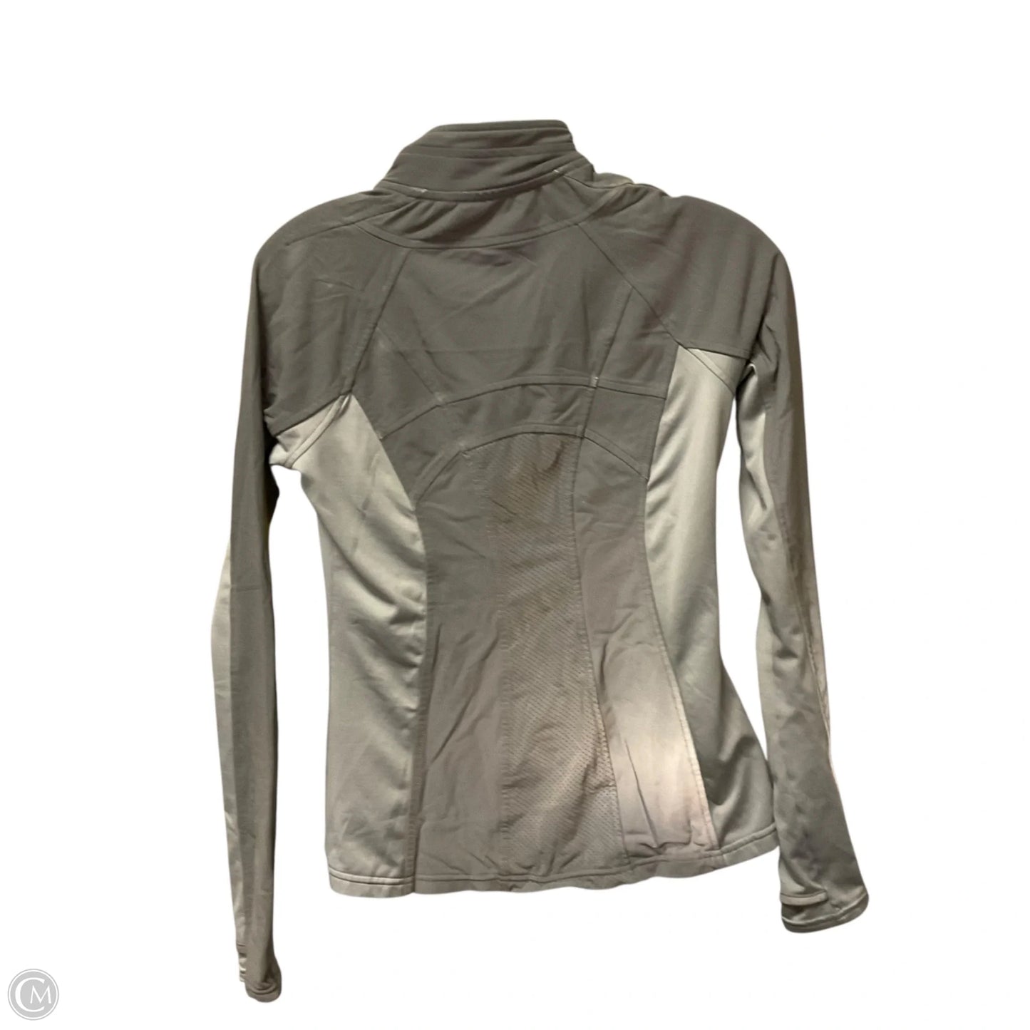 Athletic Jacket By Athleta In Grey, Size: Xxs