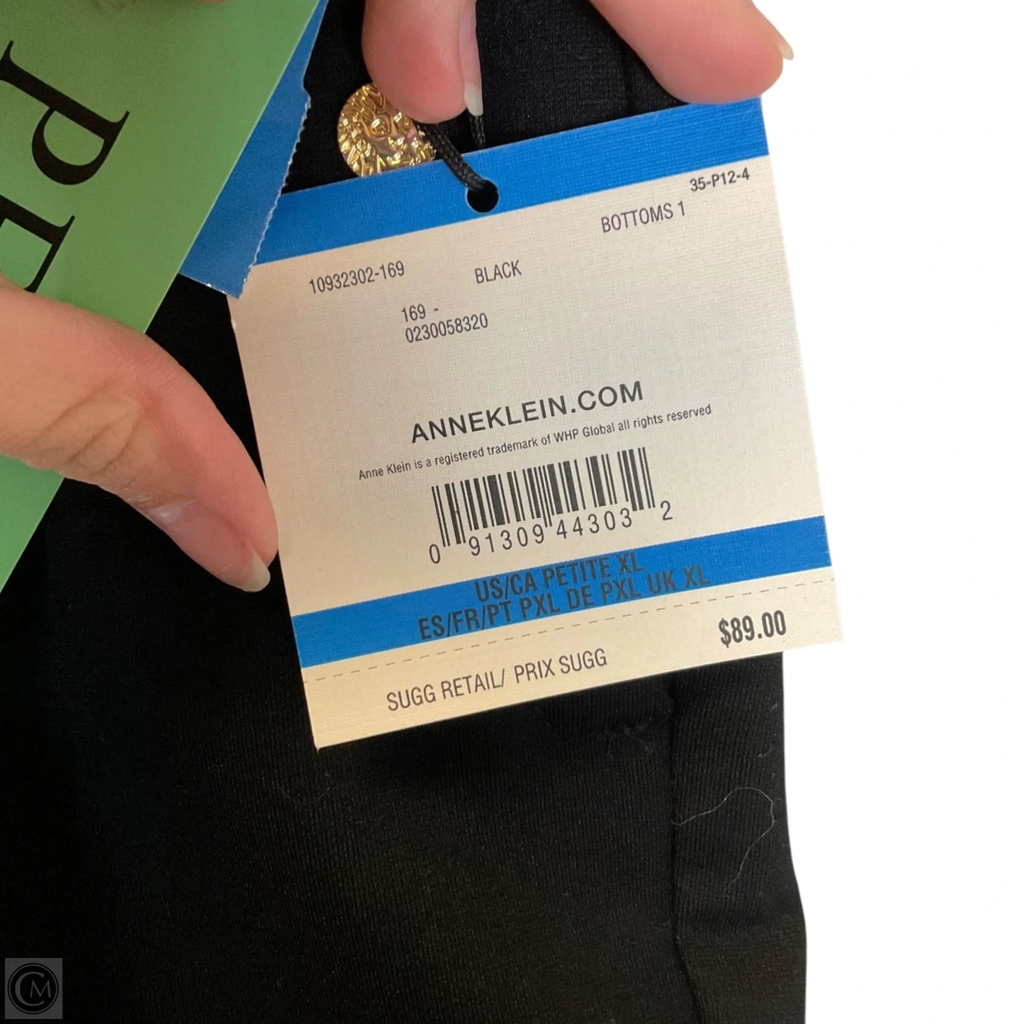 Pants Other By Anne Klein In Black, Size: Xl