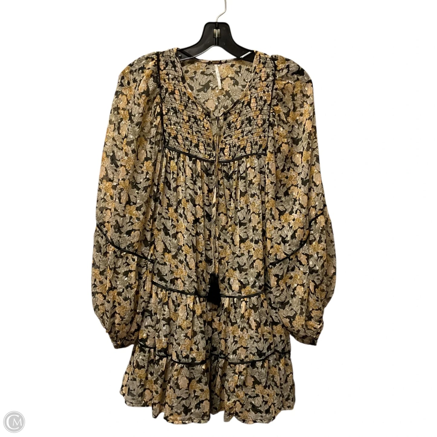 Dress Casual Short By Free People In Yellow, Size: Xs