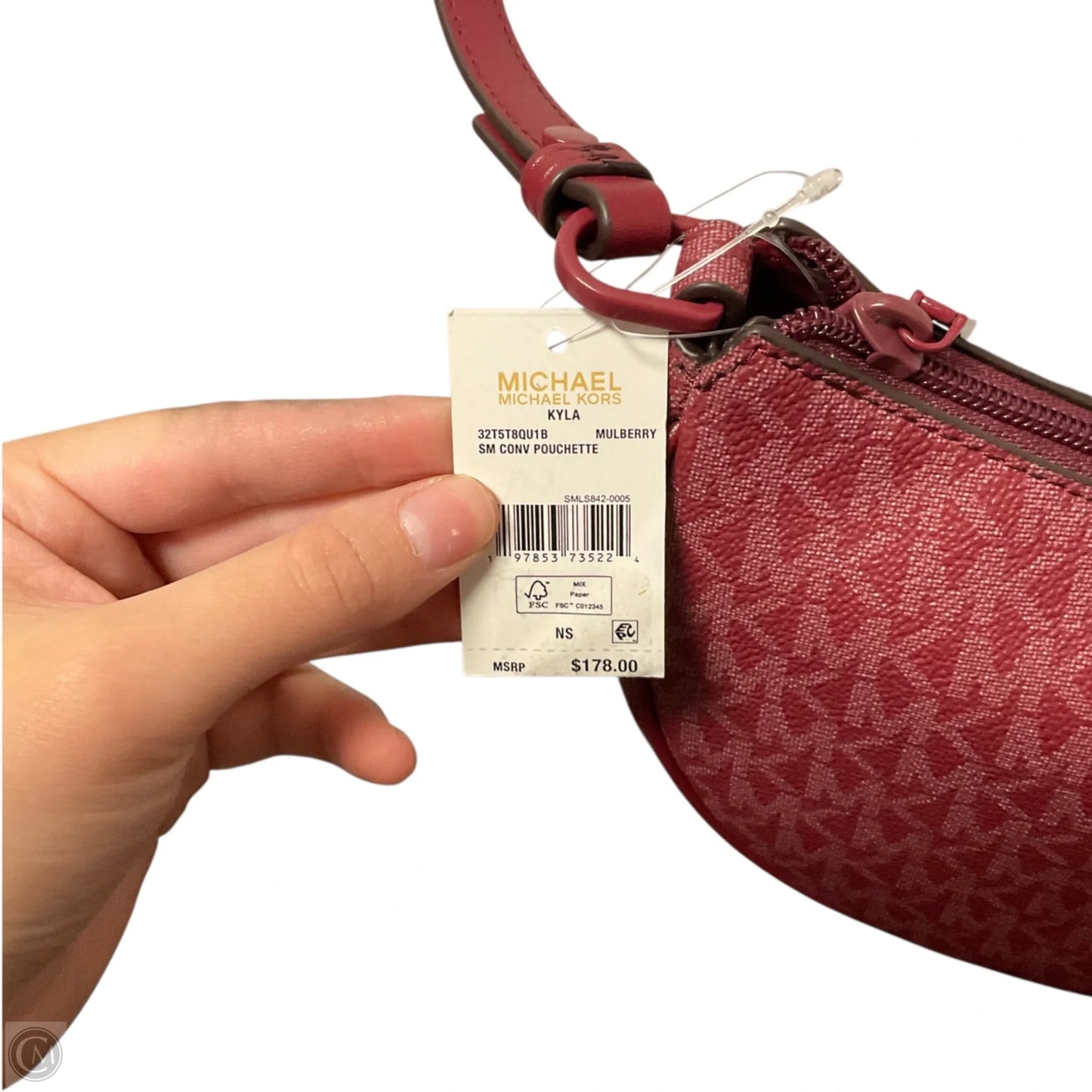 Handbag Designer By Michael Kors, Size: Medium