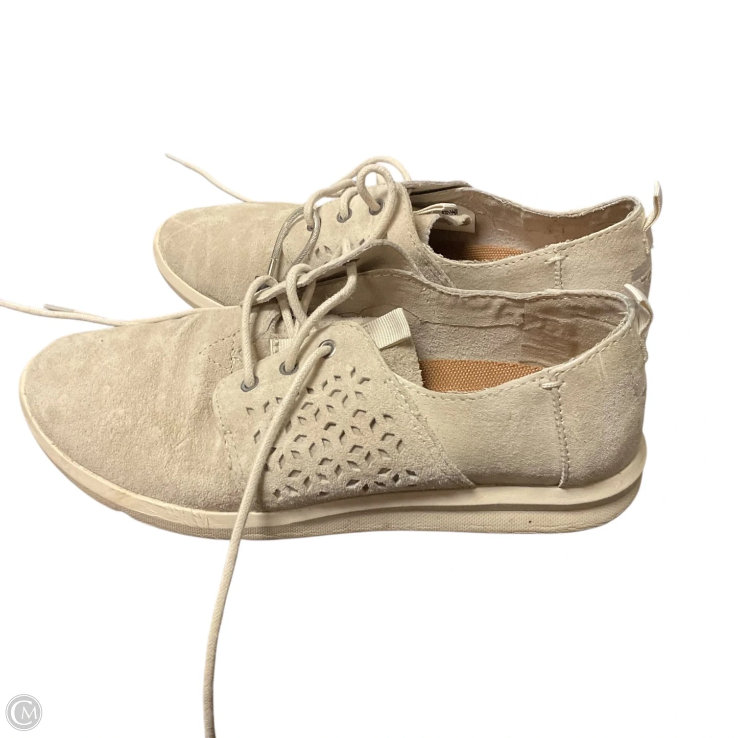 Shoes Sneakers By Toms In Tan, Size: 7.5