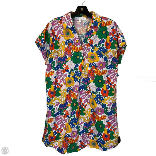 Dress Casual Short By Karlie In Multi-colored, Size: M