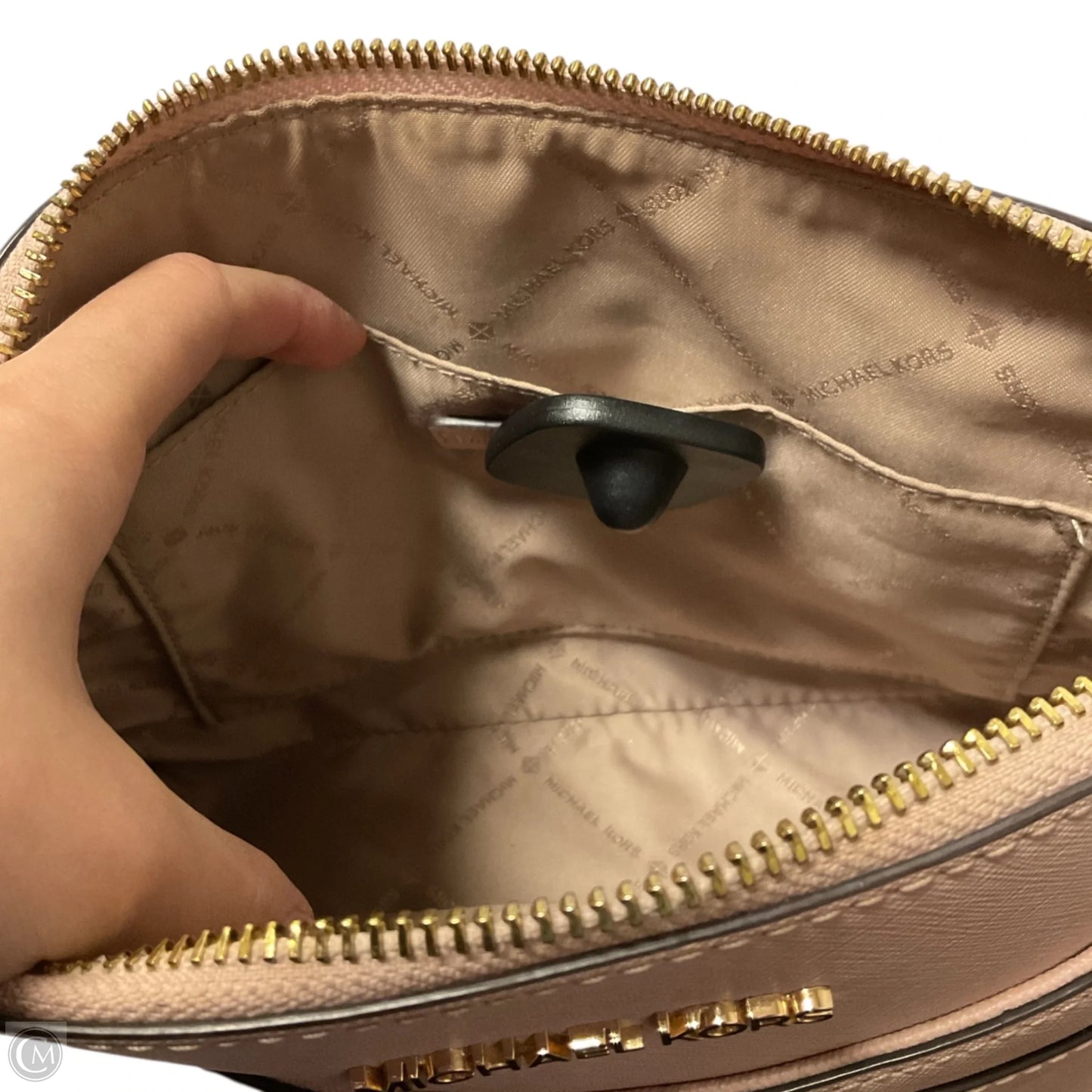 Crossbody Designer By Michael Kors, Size: Medium