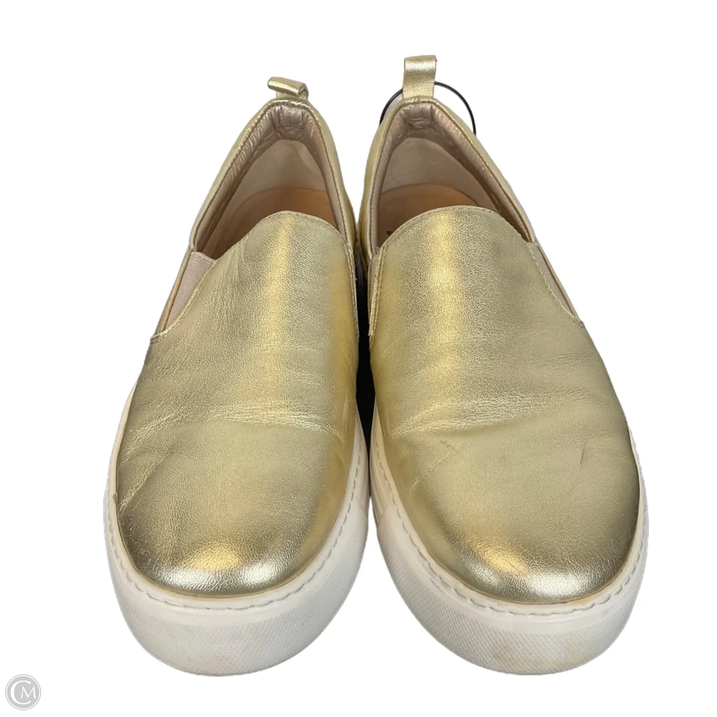 Shoes Flats By Earth In Gold, Size: 8