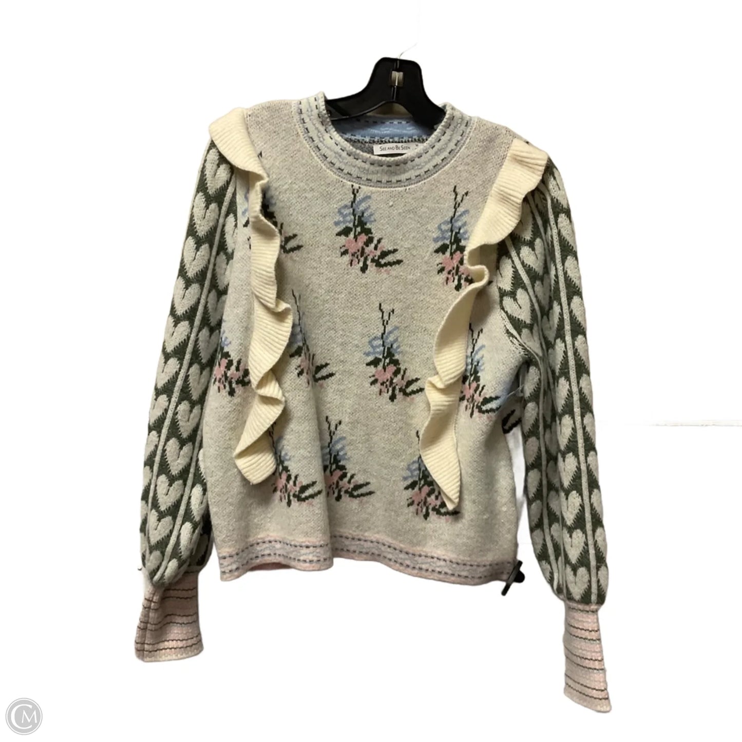Sweater By See And Be Seen In Multi-colored, Size: M