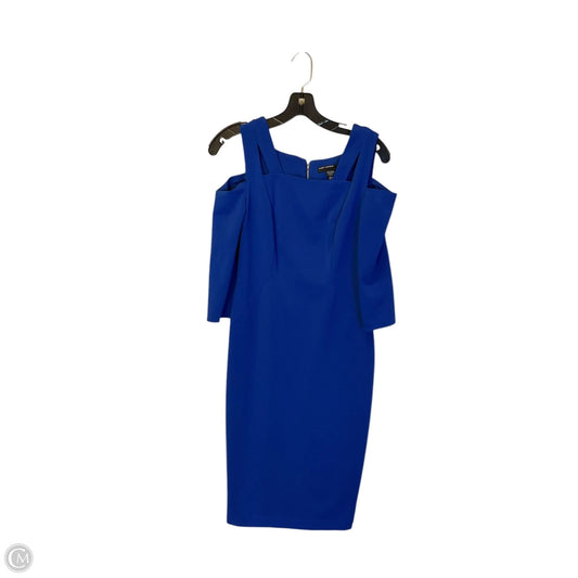 Dress Casual Maxi By Maggy London In Blue, Size: 4