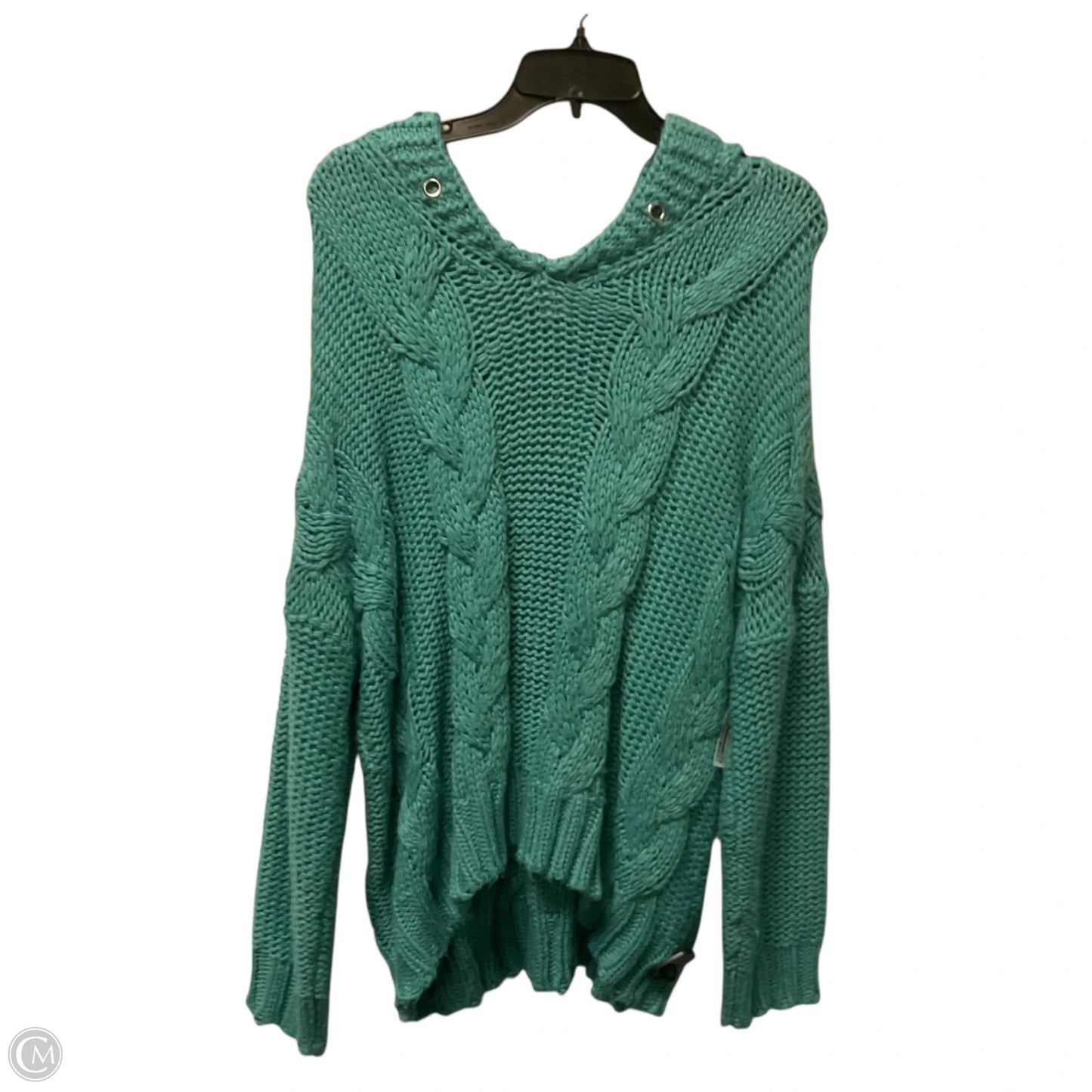 Sweater By Bibi In Teal, Size: S