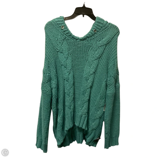 Sweater By Bibi In Teal, Size: S