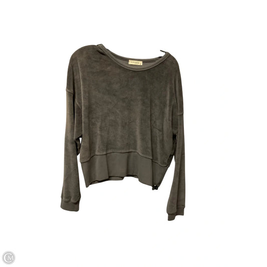 Top Long Sleeve By Clothes Mentor In Grey, Size: L