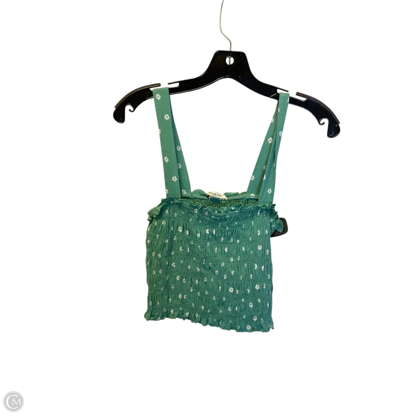 Top Sleeveless By American Eagle In Green, Size: S