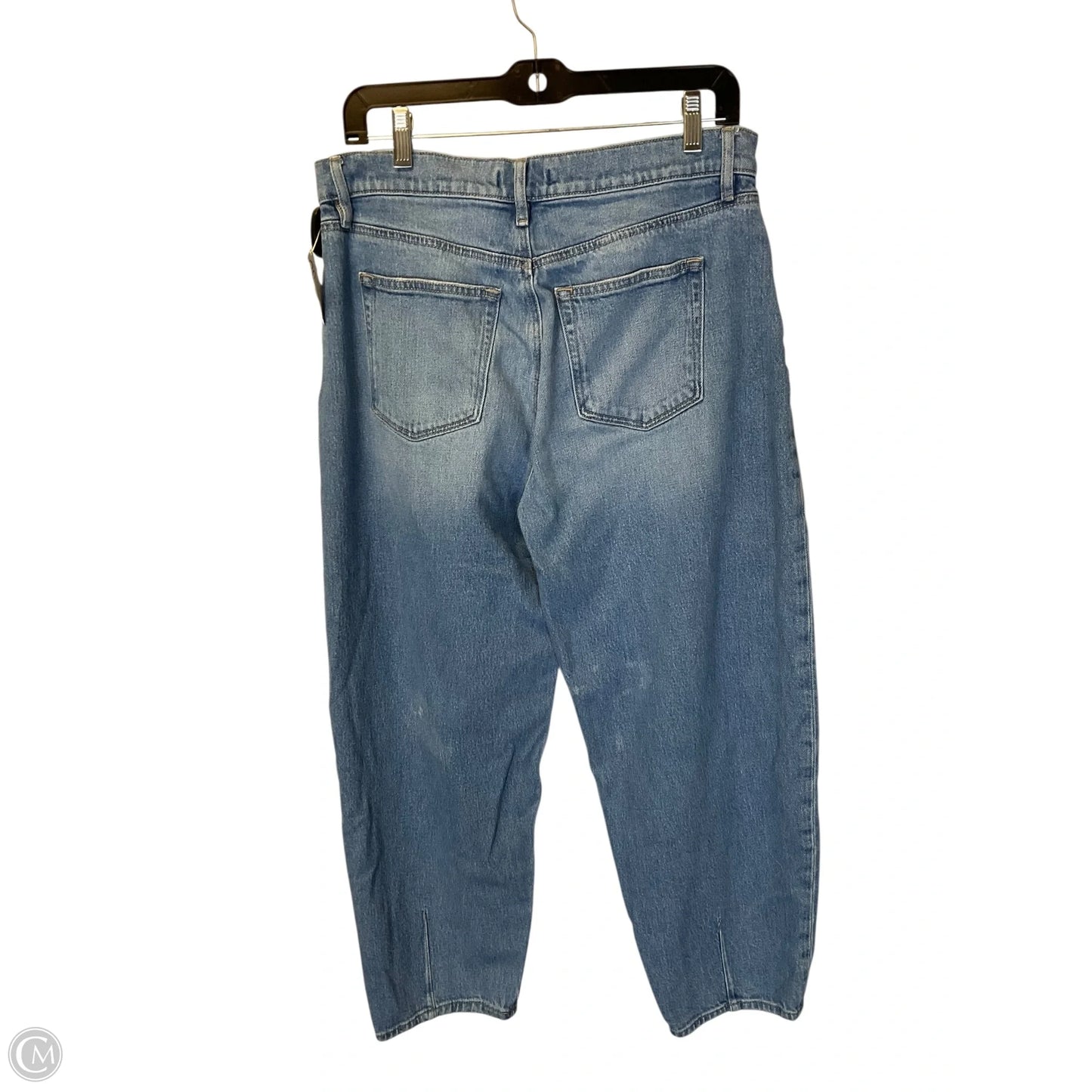 Jeans Wide Leg By Loft In Blue Denim, Size: 8