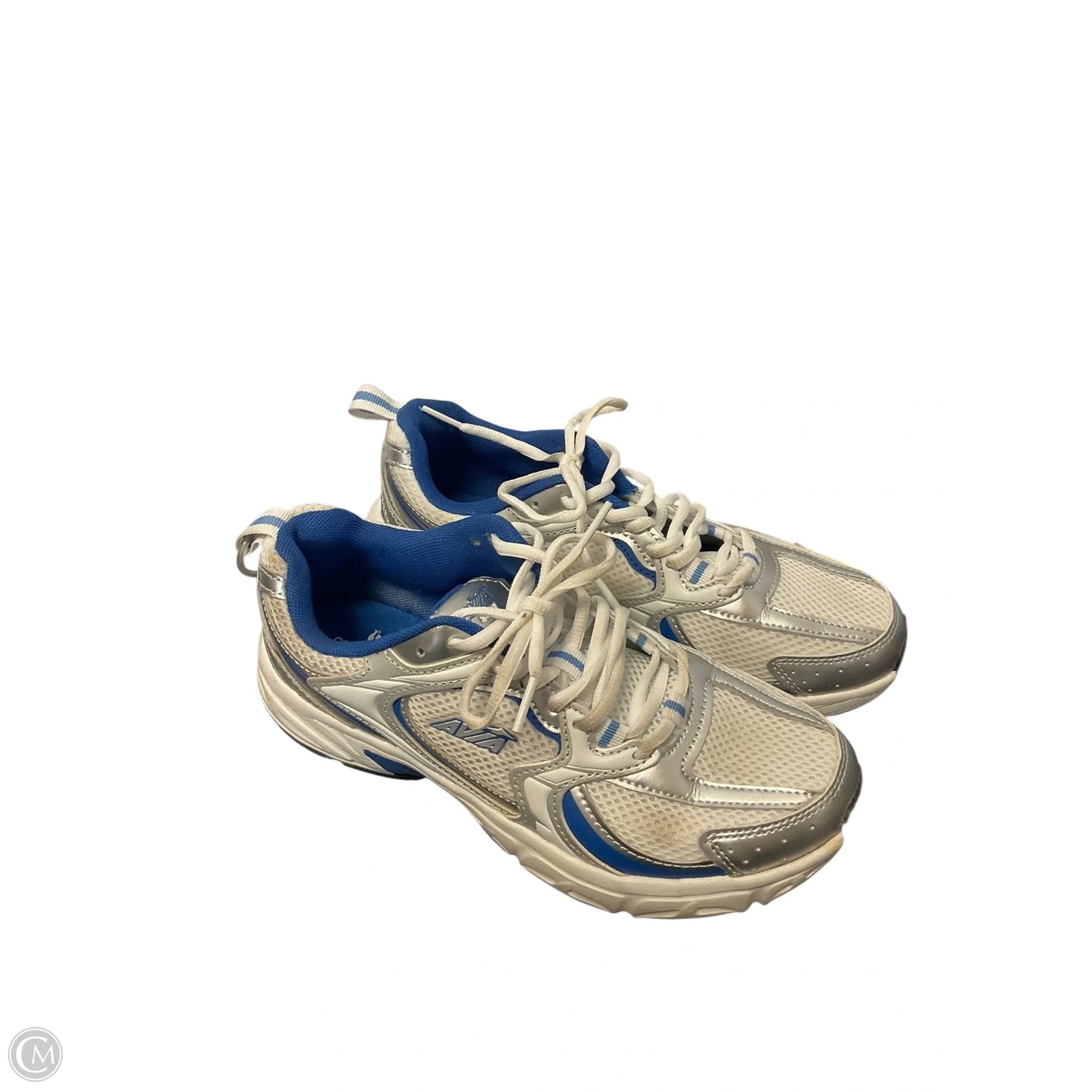 Shoes Athletic By Avia In Blue & Grey, Size: 8