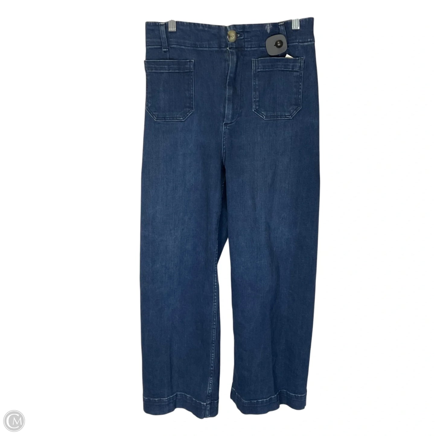 Jeans Wide Leg By Pilcro In Blue Denim, Size: 8