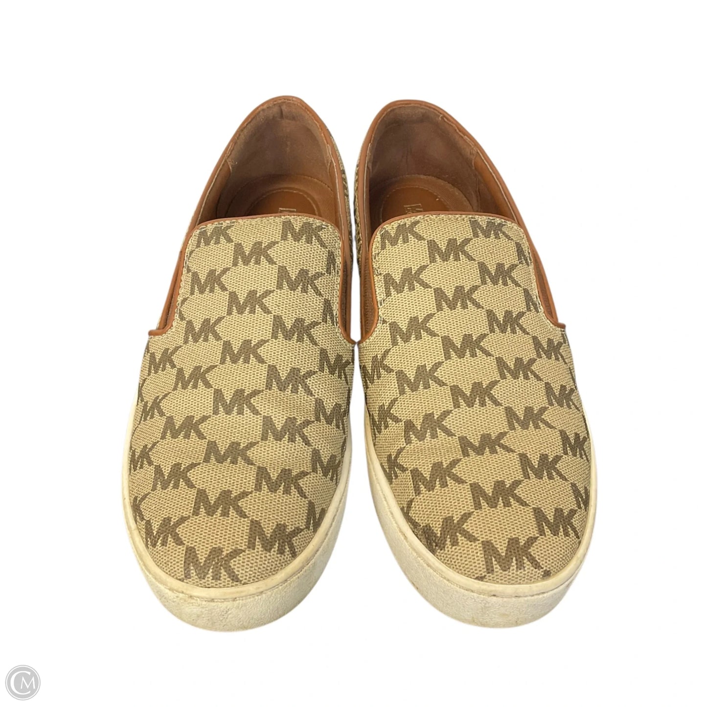 Shoes Designer By Michael Kors Collection In Brown, Size: 7