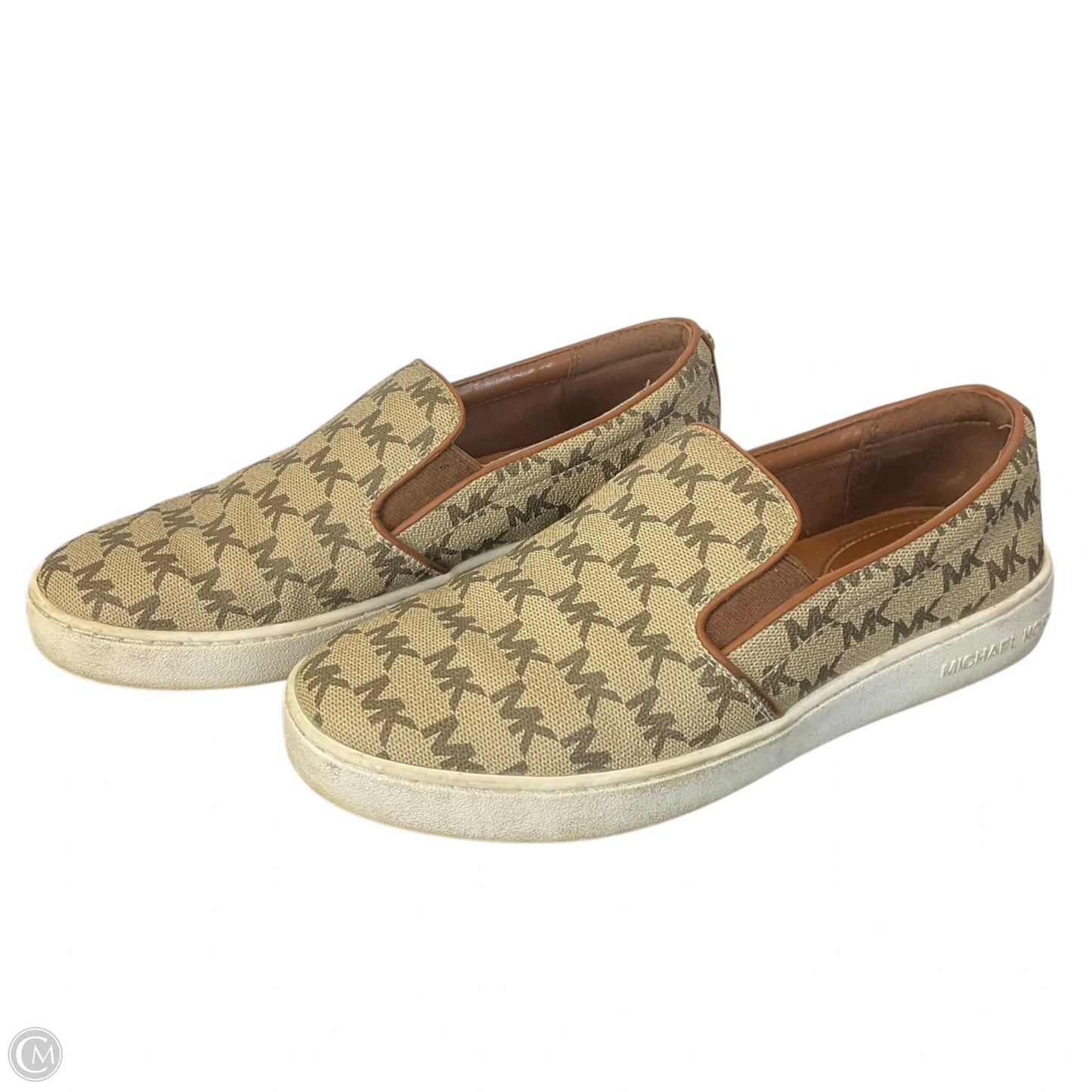 Shoes Designer By Michael Kors Collection In Brown, Size: 7