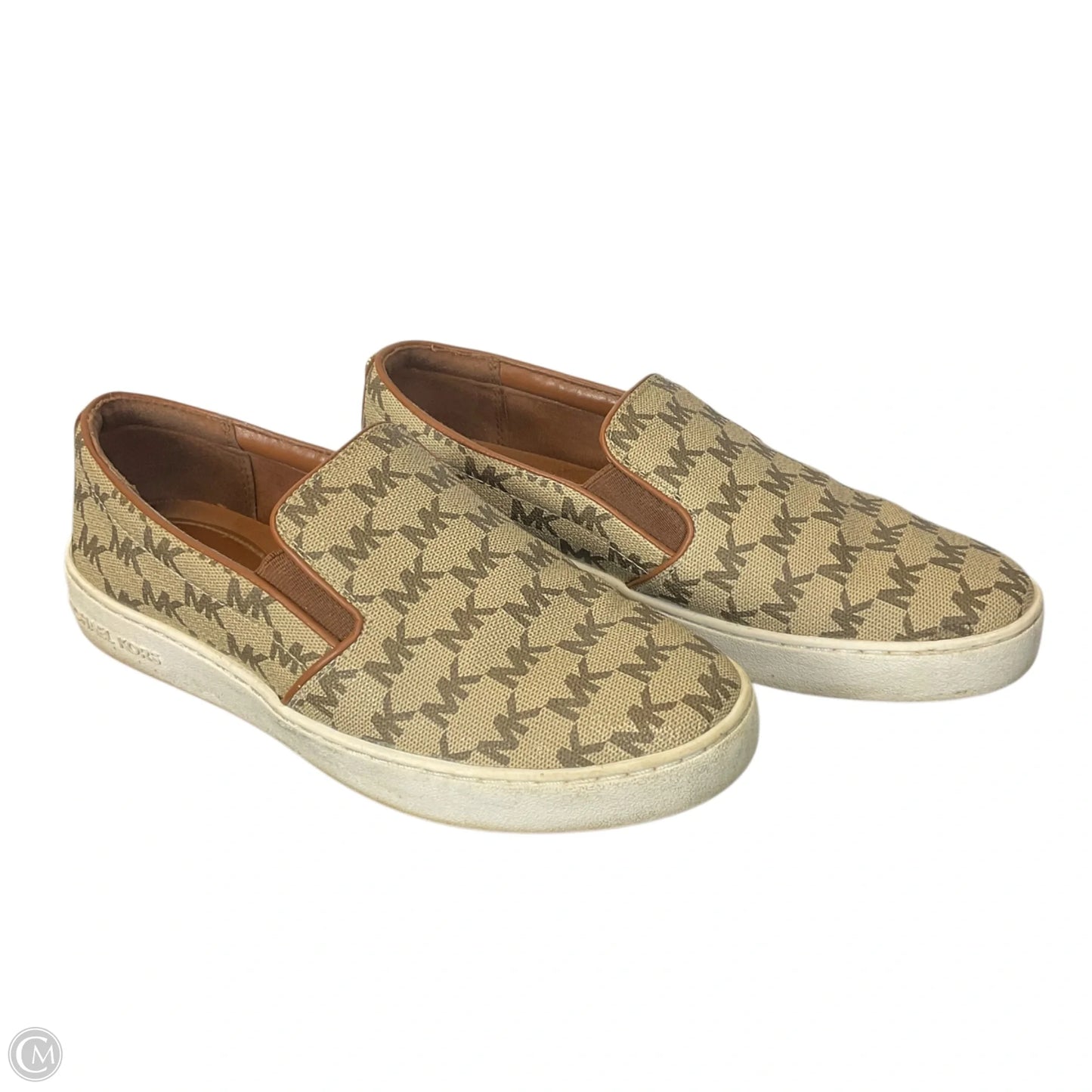 Shoes Designer By Michael Kors Collection In Brown, Size: 7