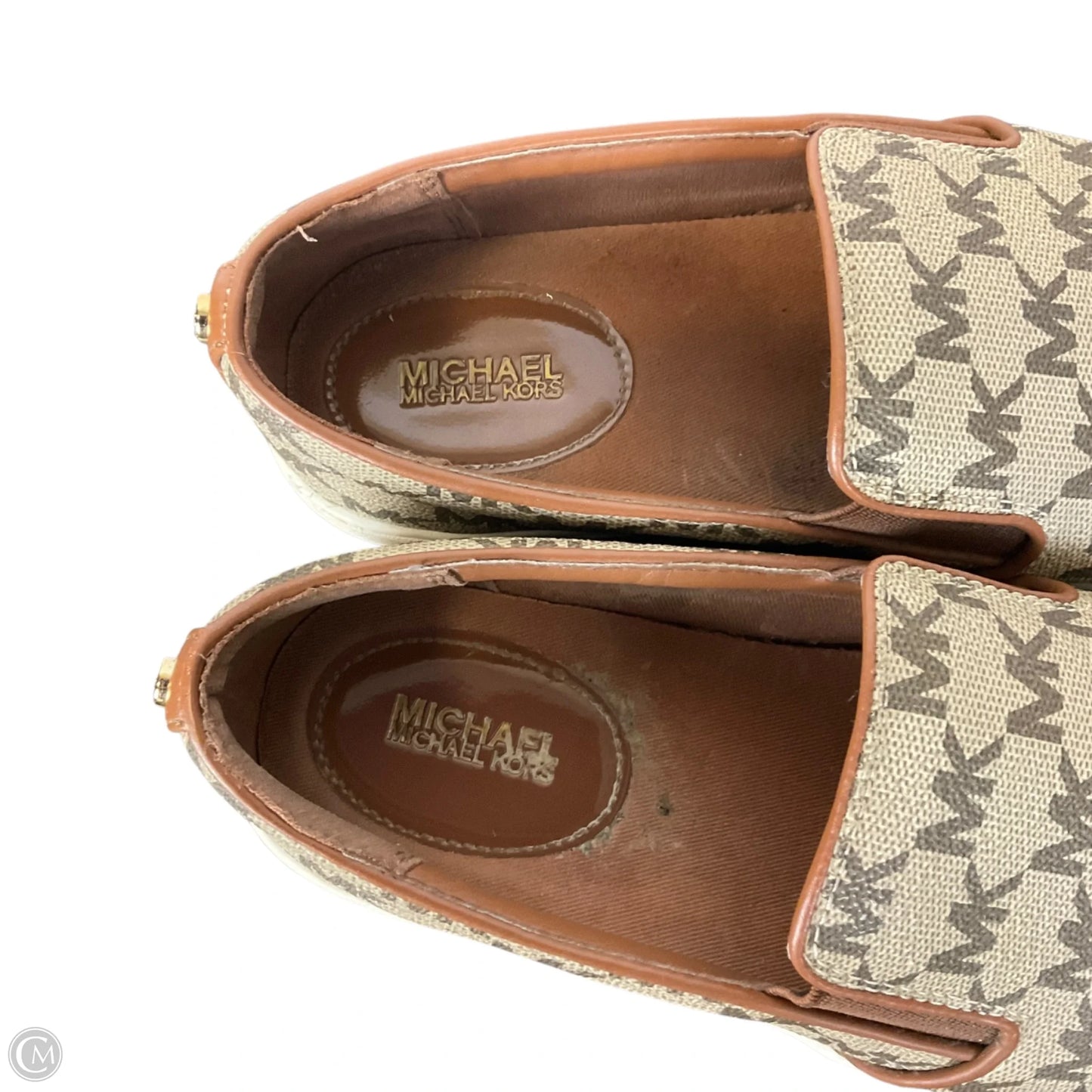 Shoes Designer By Michael Kors Collection In Brown, Size: 7