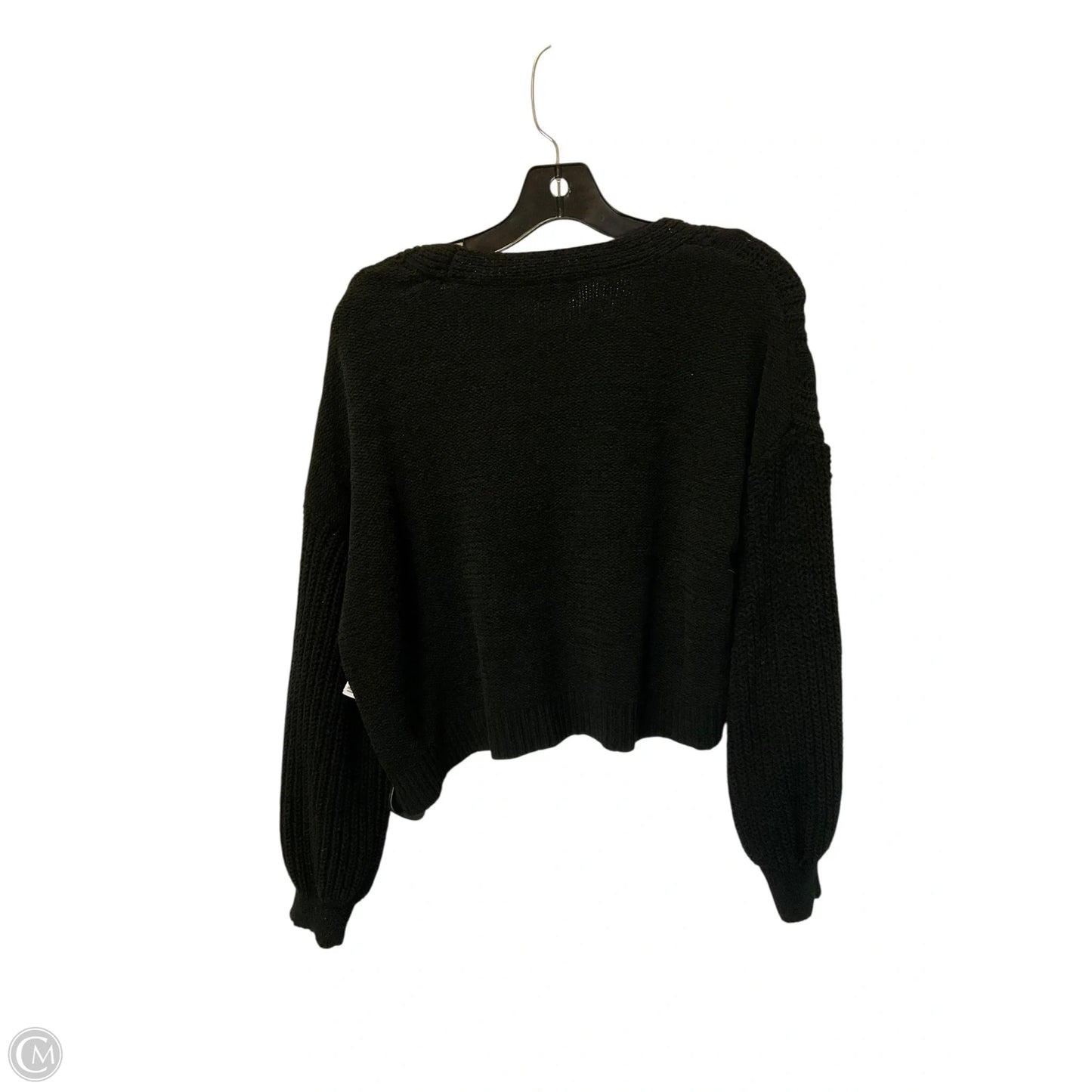 Sweater Cardigan By True Craft In Black, Size: L