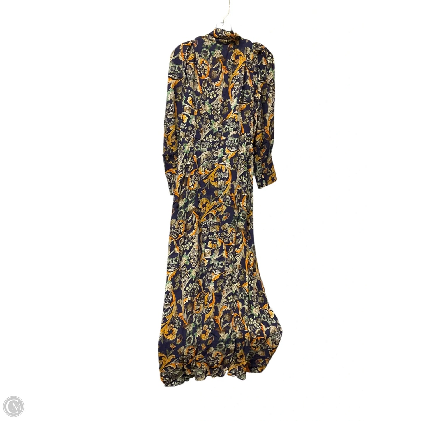 Dress Casual Maxi By Cmc In Blue, Size: S