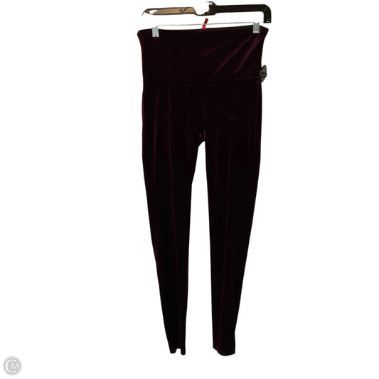Pants Other By Spanx In Maroon, Size: L