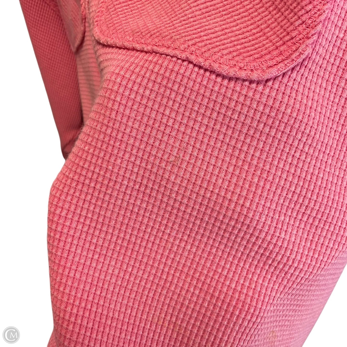Sweatshirt Collar By Simply Southern In Pink, Size: Xl