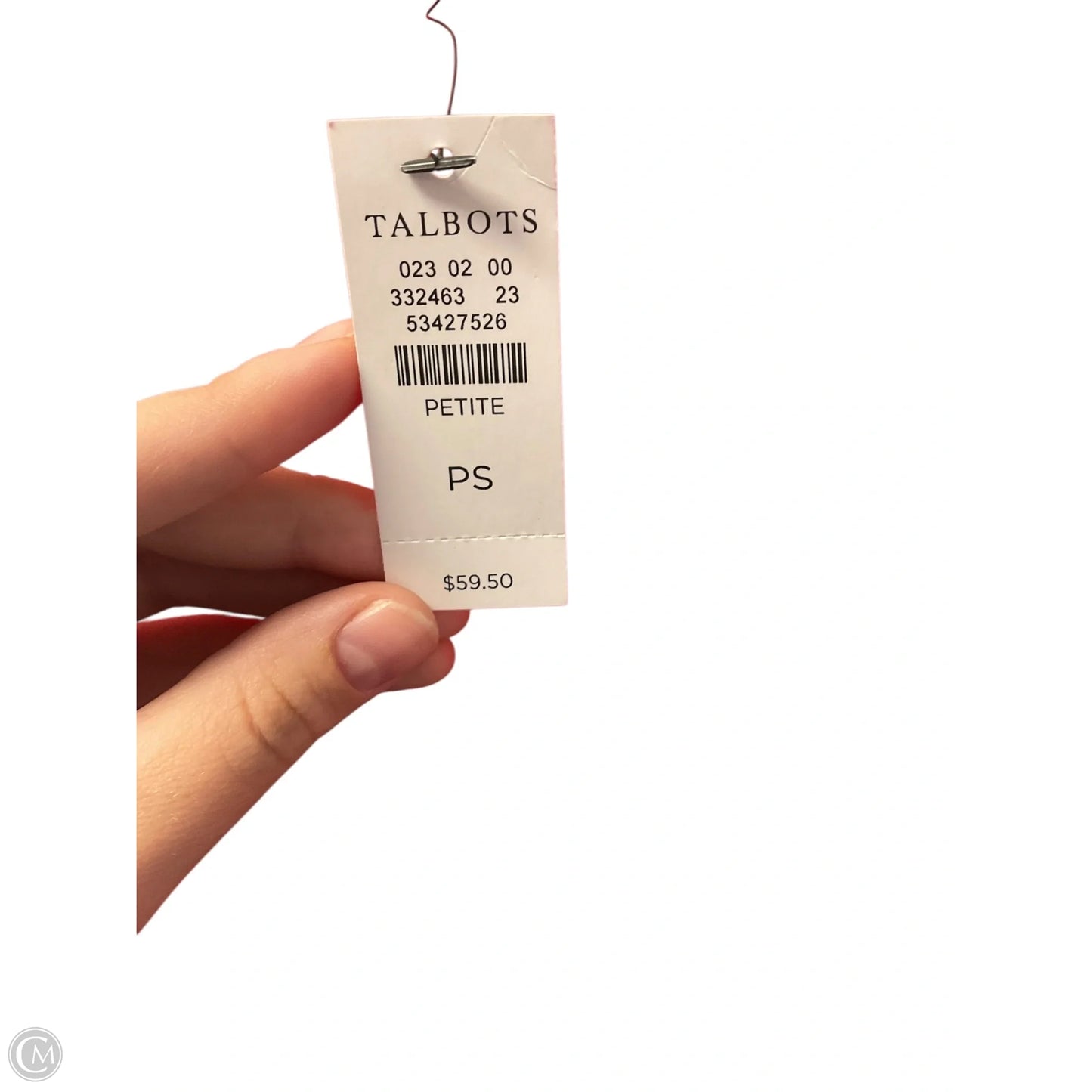 Top Long Sleeve By Talbots In Red, Size: S