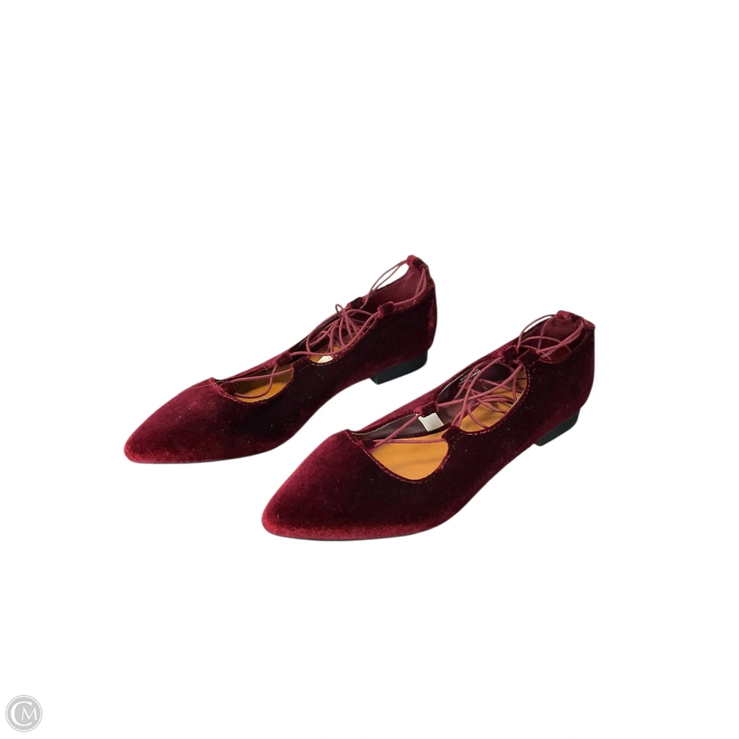 Shoes Flats By Mossimo In Red, Size: 7.5