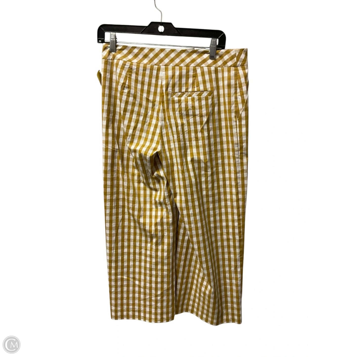 Pants Cropped By Trina By Trina Turk In Yellow, Size: 2
