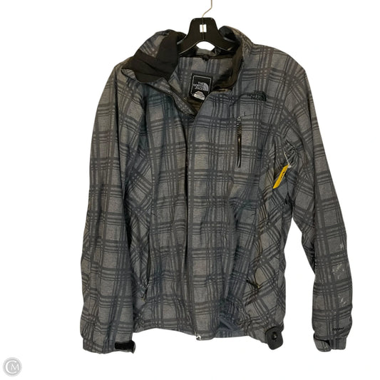 Jacket Windbreaker By The North Face In Grey, Size: M