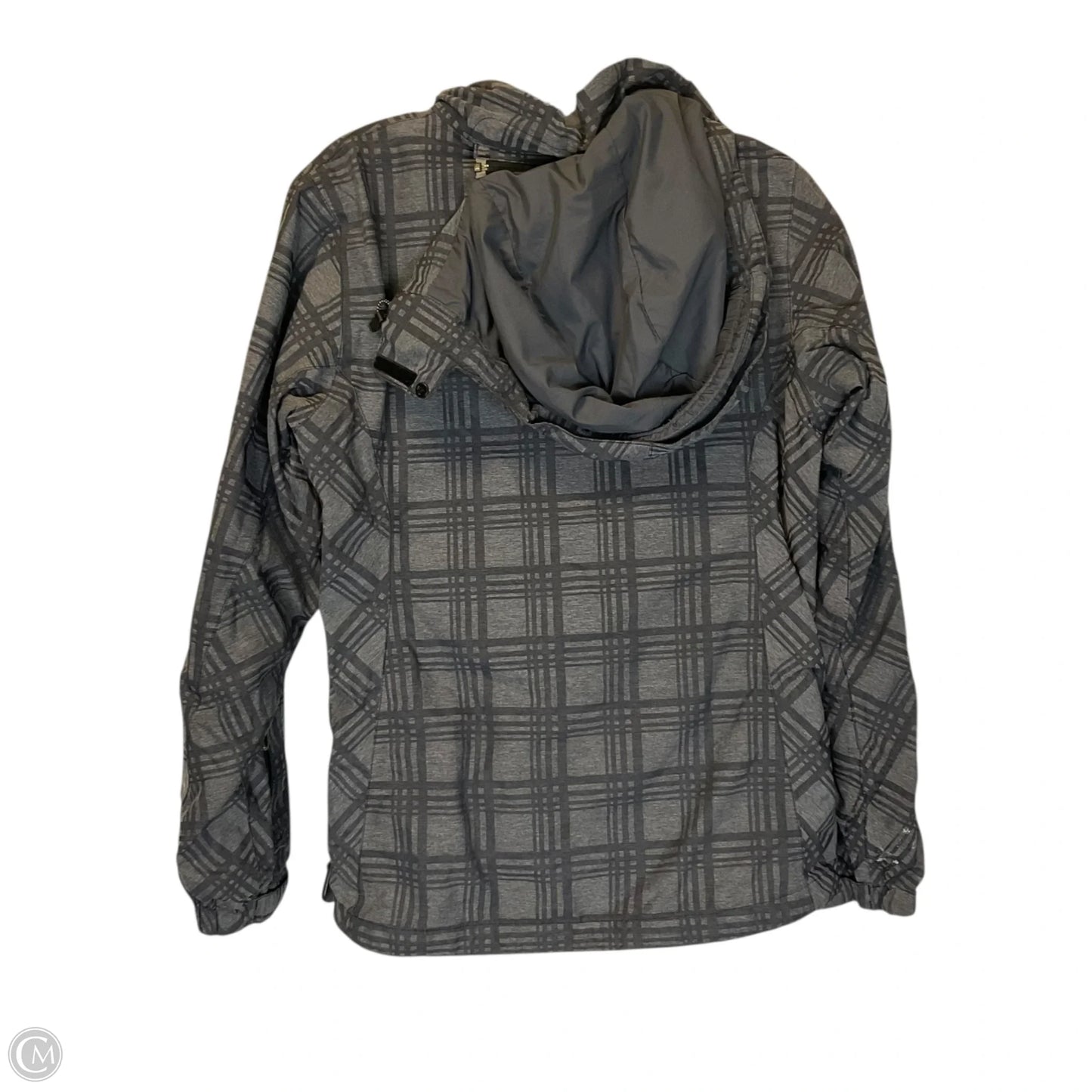 Jacket Windbreaker By The North Face In Grey, Size: M