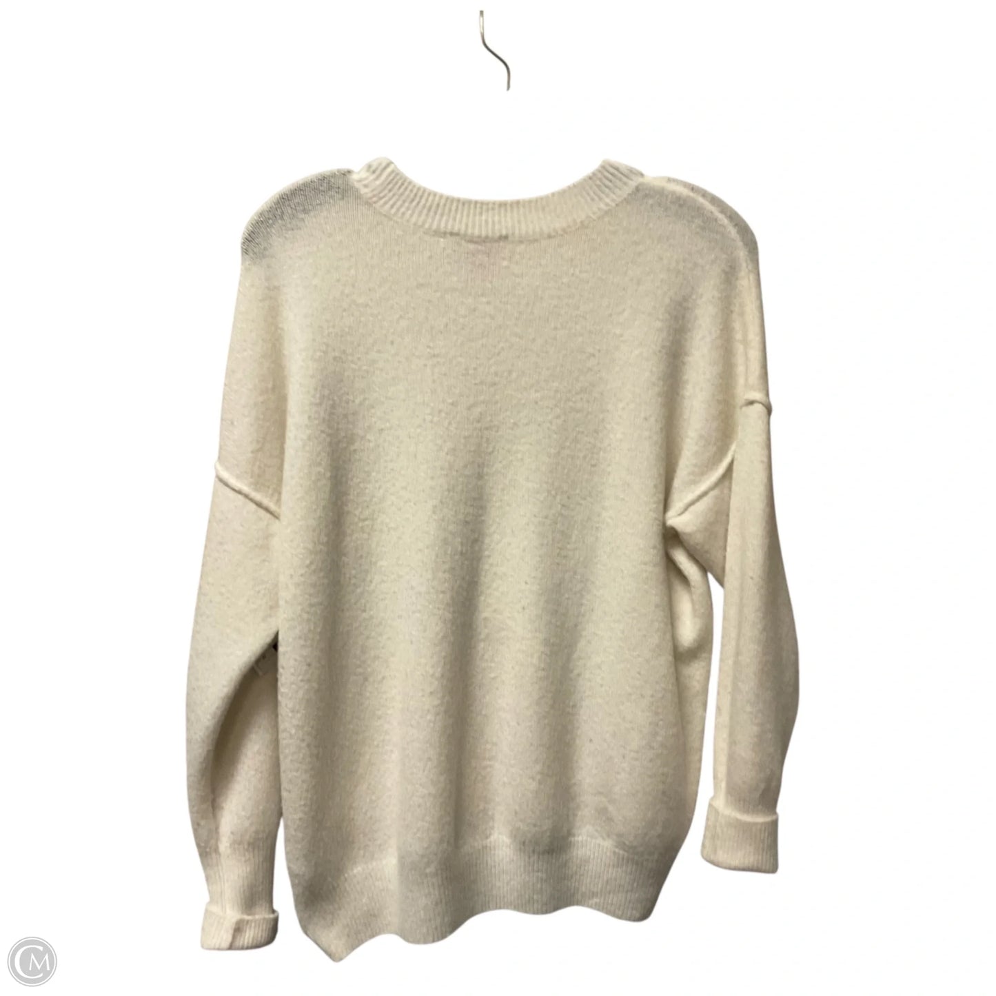 Sweater By Vince Camuto In White, Size: Xs