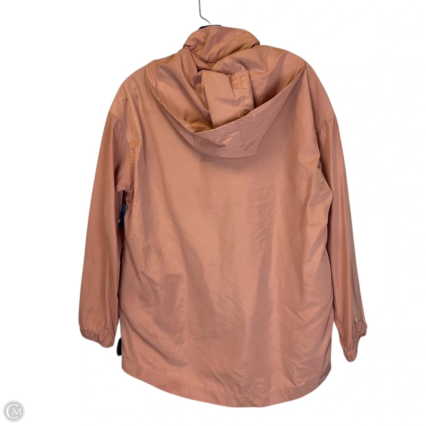 Jacket Windbreaker By Chicos In Pink, Size: S