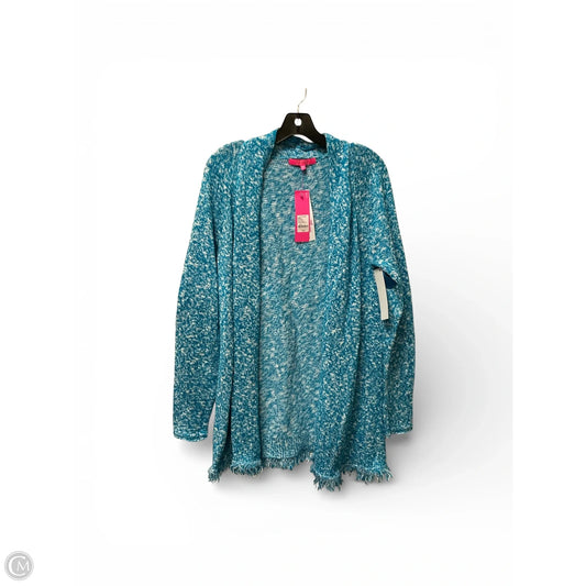 Cardigan Designer By Lilly Pulitzer In Blue, Size: L