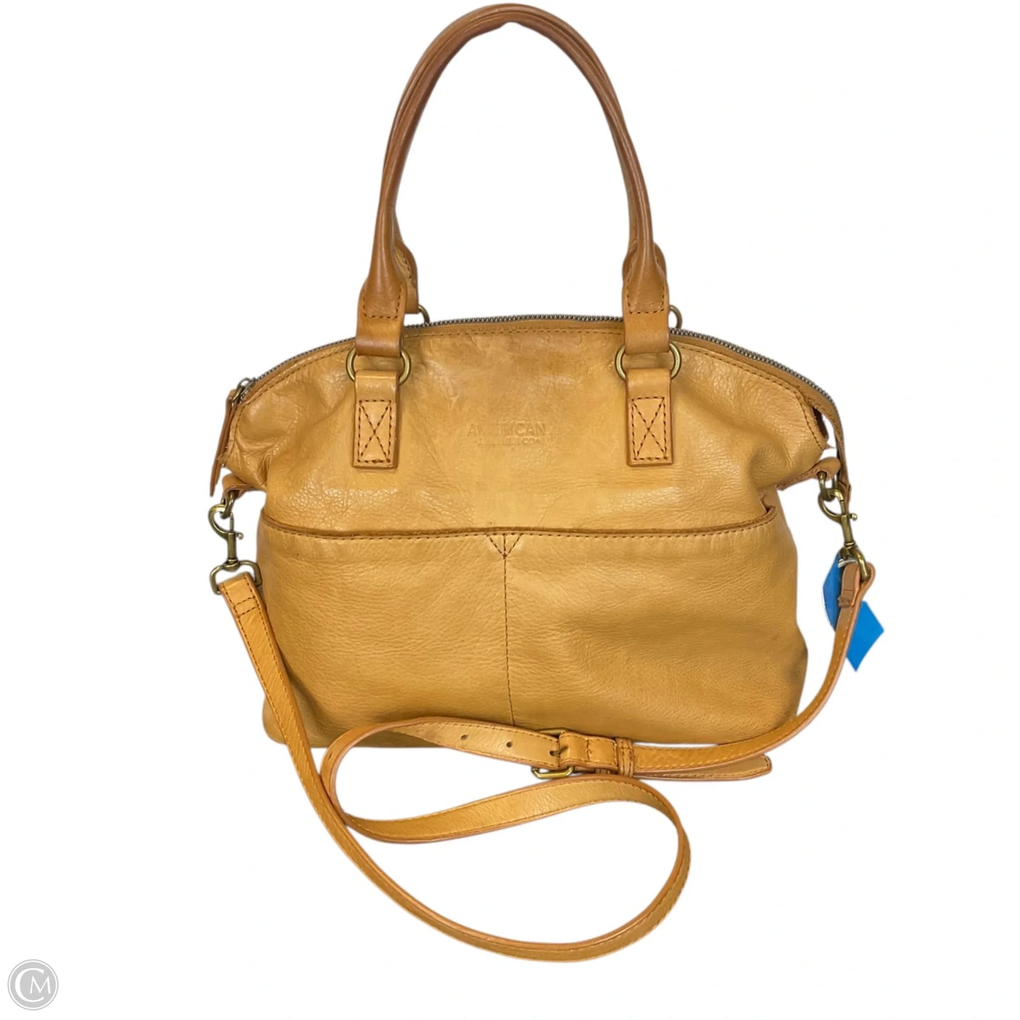 Crossbody Leather By Cmc, Size: Medium